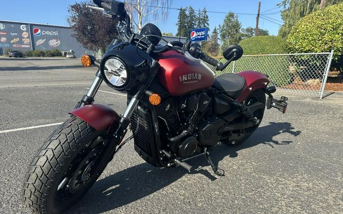 2025 Indian Motorcycle® Scout® Bobber Limited +Tech Sunset Red Smoke