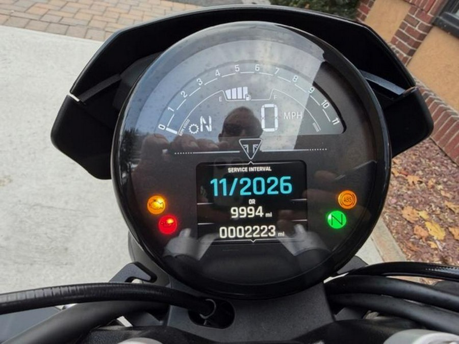 2023 Triumph Trident 660 Sapphire Black