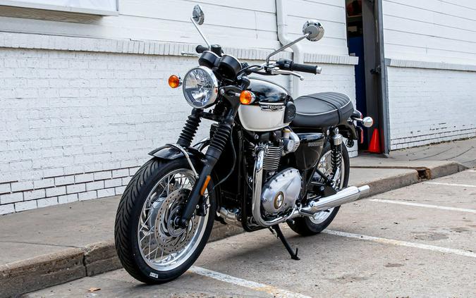 2024 Triumph Bonneville T120 Jet Black/Fusion White