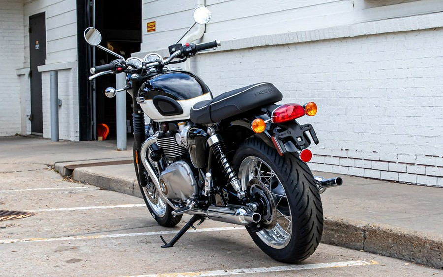 2024 Triumph Bonneville T120 Jet Black/Fusion White