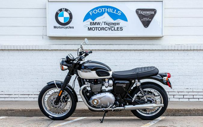 2024 Triumph Bonneville T120 Jet Black/Fusion White