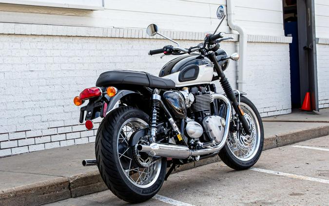 2024 Triumph Bonneville T120 Jet Black/Fusion White