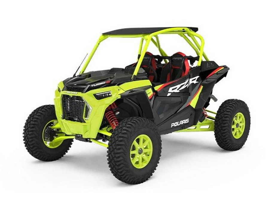 2021 Polaris® RZR Turbo S Lifted Lime LE