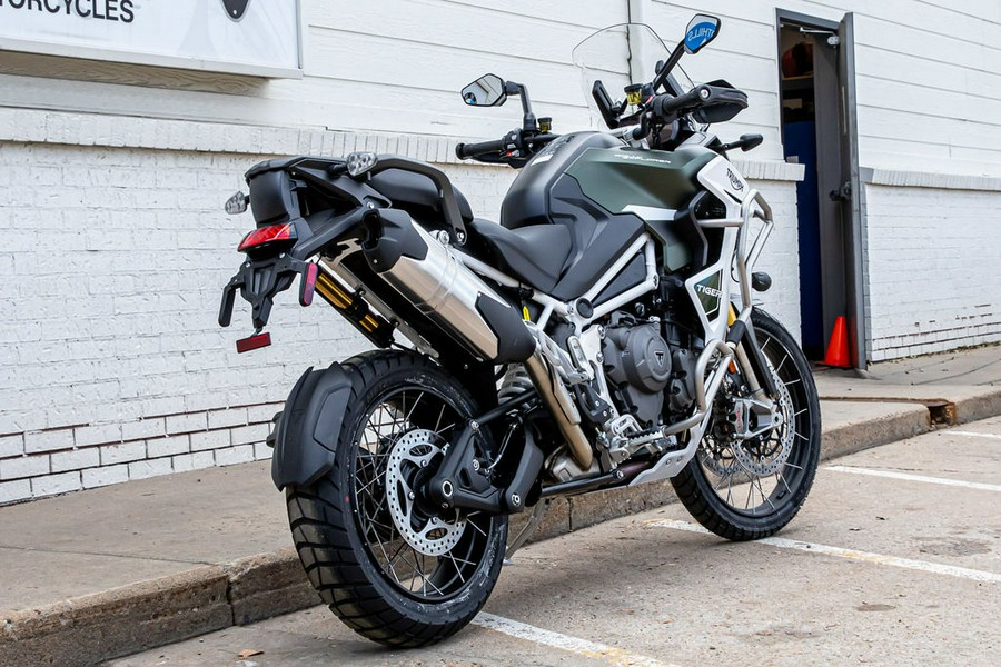 2023 Triumph Tiger 1200 Rally Explorer Matte Khaki Green