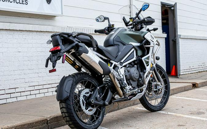 2023 Triumph Tiger 1200 Rally Explorer Matte Khaki Green