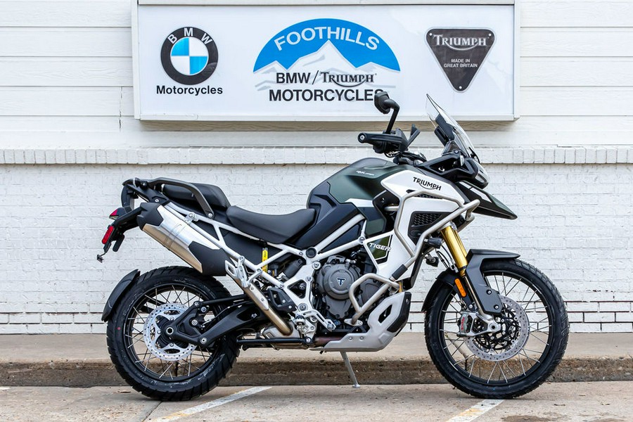 2023 Triumph Tiger 1200 Rally Explorer Matte Khaki Green