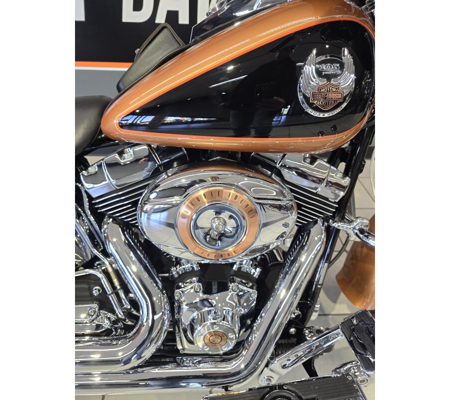 2008 Harley-Davidson Fat Boy® 105th Anniversary Crystal Copper & Black Diamond