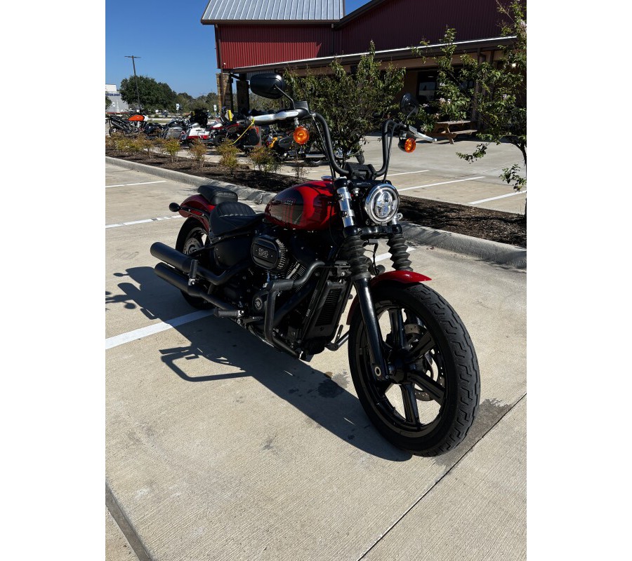 2023 Harley-Davidson Street Bob 114 Redline Red