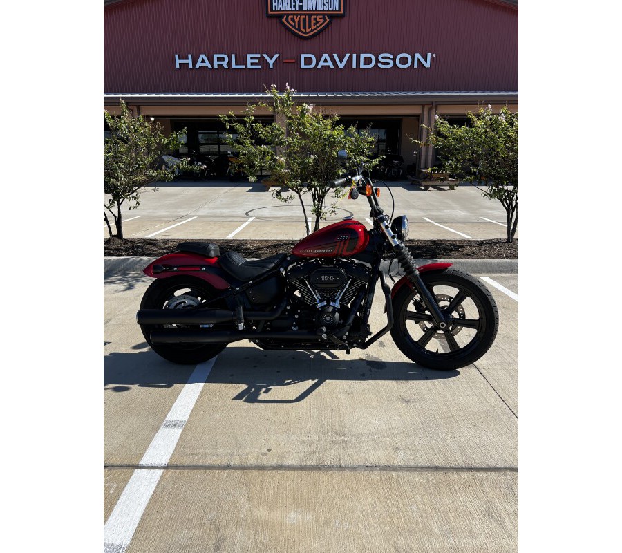 2023 Harley-Davidson Street Bob 114 Redline Red