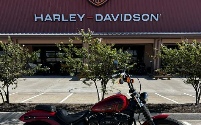 2023 Harley-Davidson Street Bob 114 Redline Red