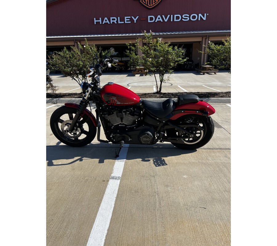 2023 Harley-Davidson Street Bob 114 Redline Red