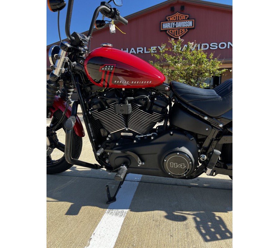 2023 Harley-Davidson Street Bob 114 Redline Red