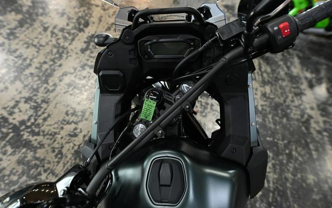 2025 Kawasaki KLR 650 Metallic Matte Old School Green