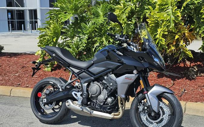 2024 Triumph Tiger Sport 660 Jet Black/Graphite