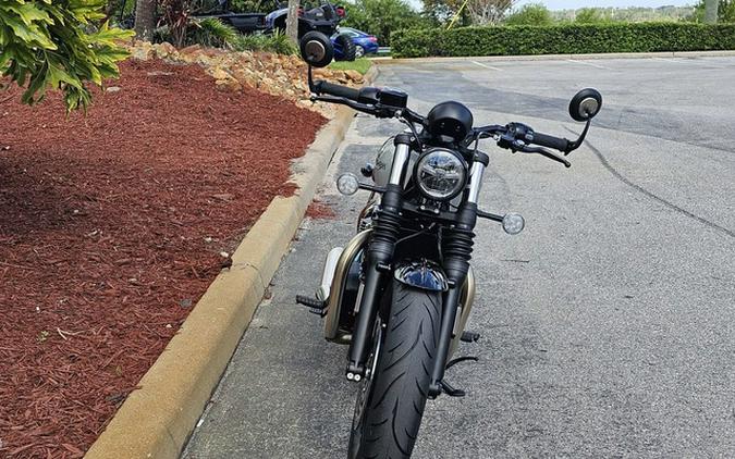 2024 Triumph Bonneville Bobber Jet Black/Ash Gray