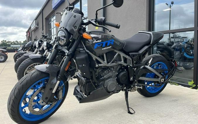 2024 Indian FTR Sport Granite Gray/Blue