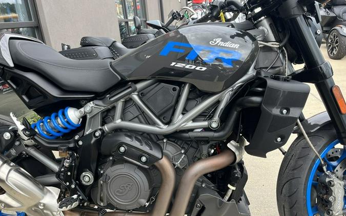 2024 Indian FTR Sport Granite Gray/Blue