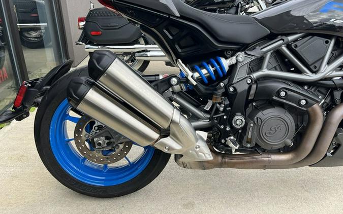 2024 Indian FTR Sport Granite Gray/Blue