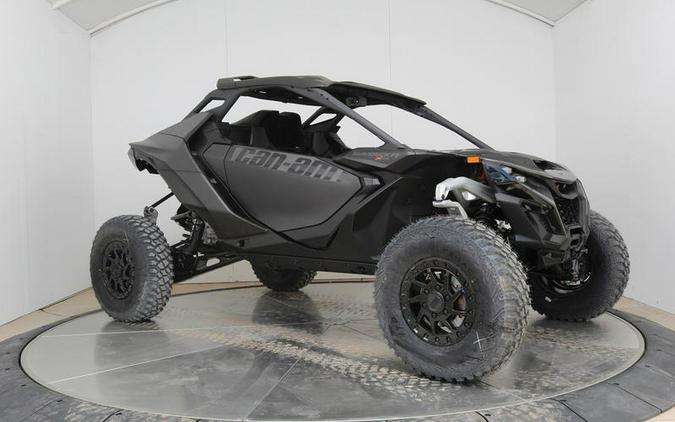 2024 Can-Am® Maverick R X RS with Smart-Shox Triple Black