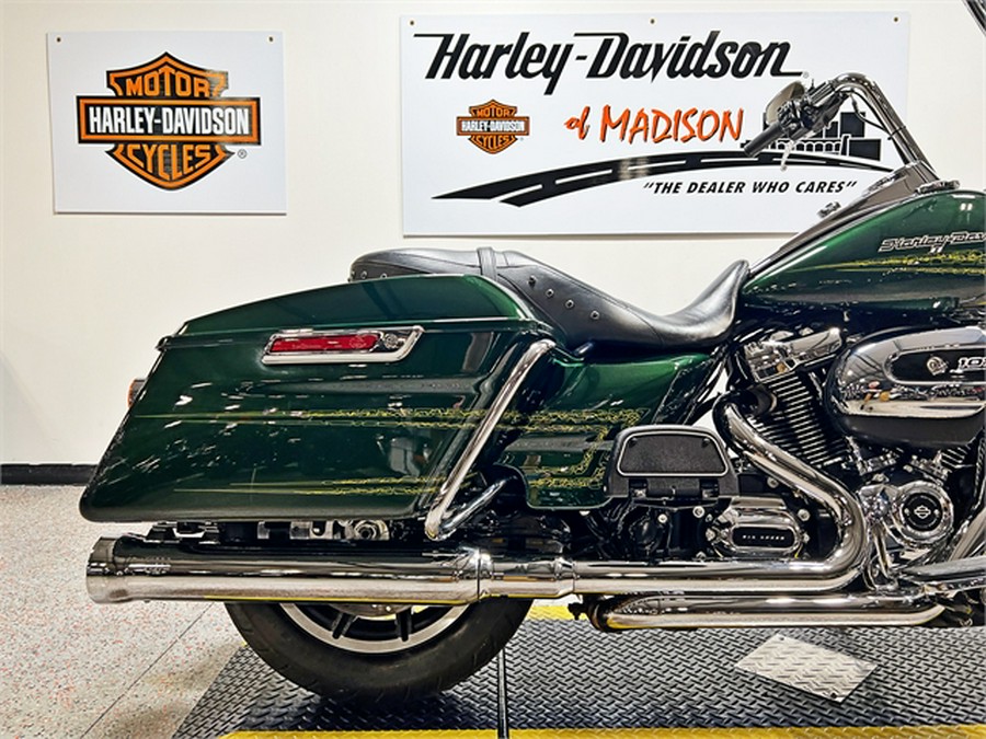 2019 Harley-Davidson ROAD KING FLHR 26,594 MILES KINETIC GREEN