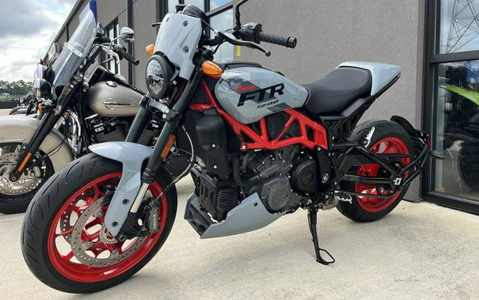 2024 Indian FTR Sport Storm Gray/Red