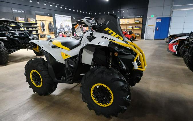 New 2024 CAN-AM RENEGADE X MR 650 CATALYST GRAY AND NEO YELLOW