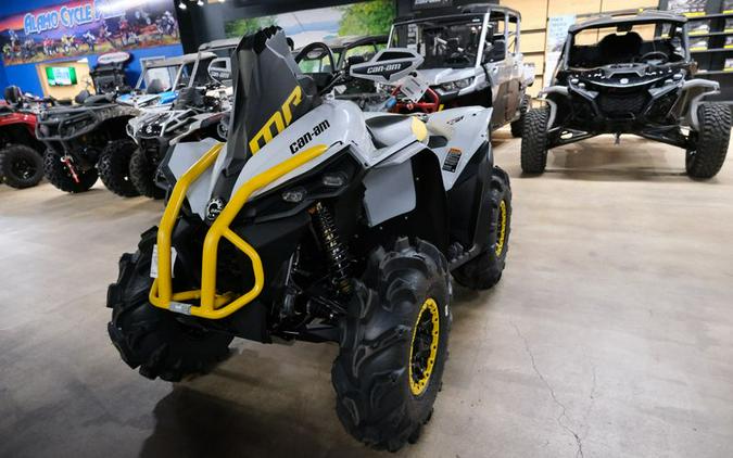 New 2024 CAN-AM RENEGADE X MR 650 CATALYST GRAY AND NEO YELLOW