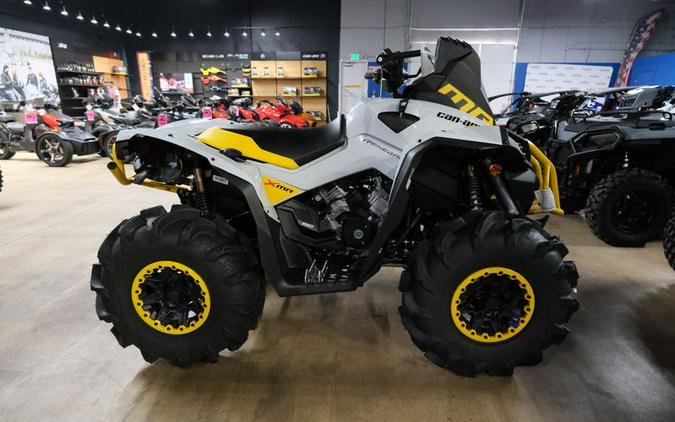 New 2024 CAN-AM RENEGADE X MR 650 CATALYST GRAY AND NEO YELLOW