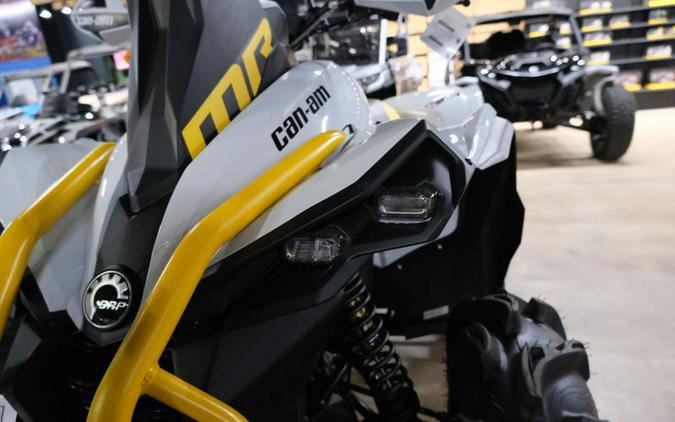 New 2024 CAN-AM RENEGADE X MR 650 CATALYST GRAY AND NEO YELLOW