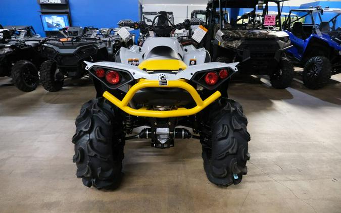 New 2024 CAN-AM RENEGADE X MR 650 CATALYST GRAY AND NEO YELLOW