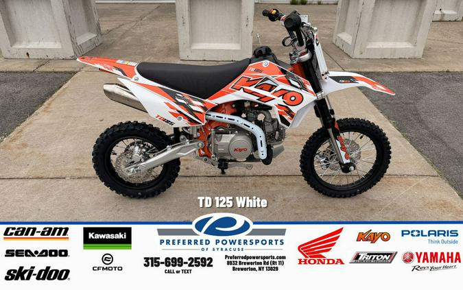 2026 TD 125 White - Kayo