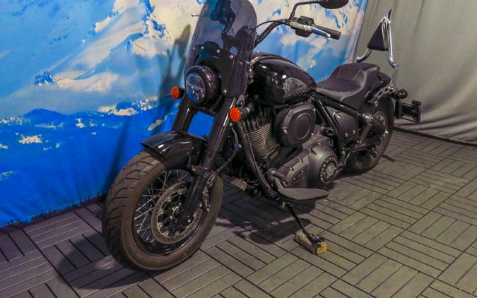 2022 Indian Chief Bobber ABS Black Metallic