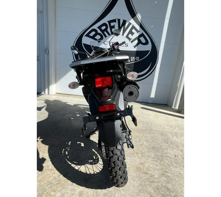 2025 Kawasaki KLR®650 Metallic Matte Old School Green ABS