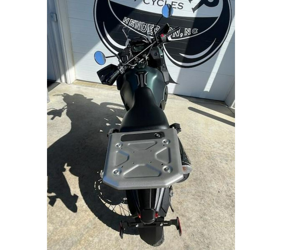 2025 Kawasaki KLR®650 Metallic Matte Old School Green ABS
