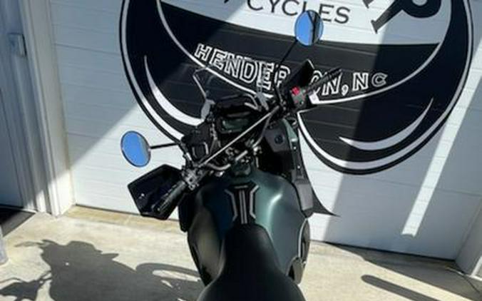 2025 Kawasaki KLR®650 Metallic Matte Old School Green ABS
