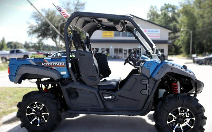 2019 Yamaha Viking EPS SE Backcountry Blue