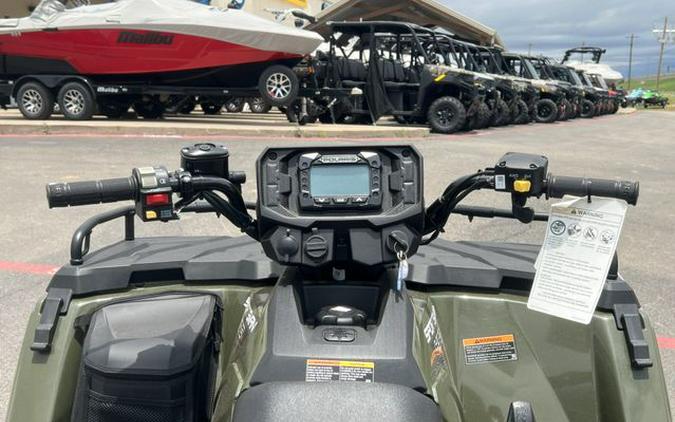 New 2024 POLARIS SPORTSMAN 450 HO EPS SAGE GREEN