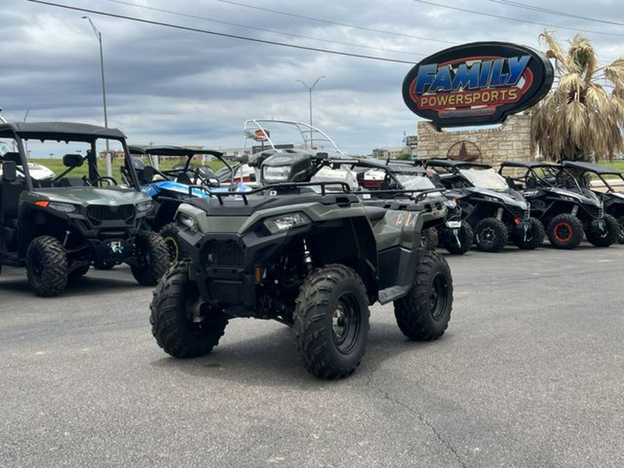 New 2024 POLARIS SPORTSMAN 450 HO EPS SAGE GREEN