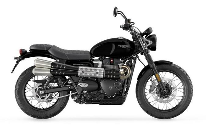 2023 Triumph Scrambler 900 Jet Black