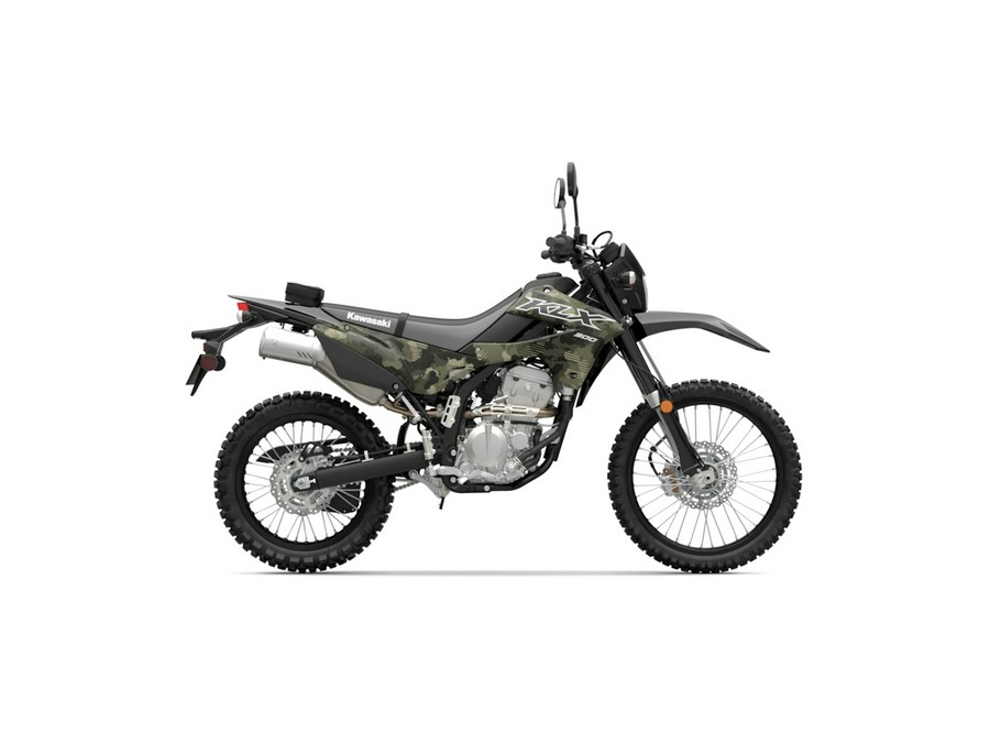 2026 Kawasaki KLX 300 Cypher Camo Beige/Ebony - 7532