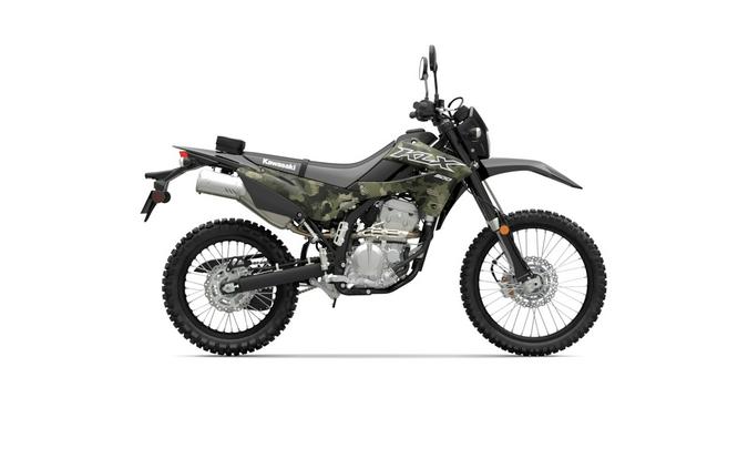 2026 Kawasaki KLX 300 Cypher Camo Beige/Ebony - 7532