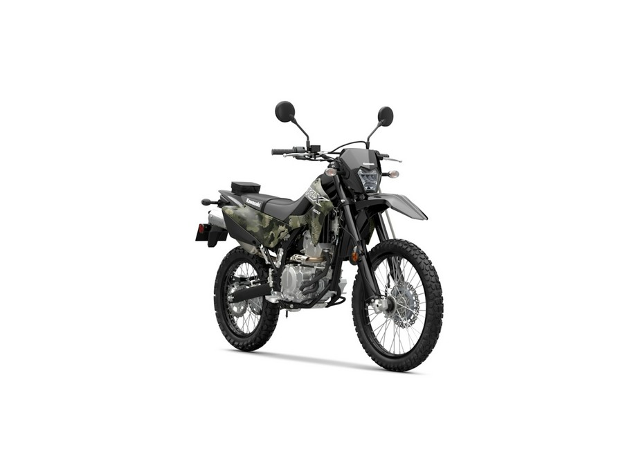 2026 Kawasaki KLX 300 Cypher Camo Beige/Ebony - 7532