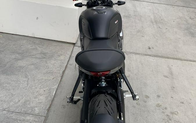 2024 Triumph Trident 660 Matte Jet Black/Matte Silver Ice