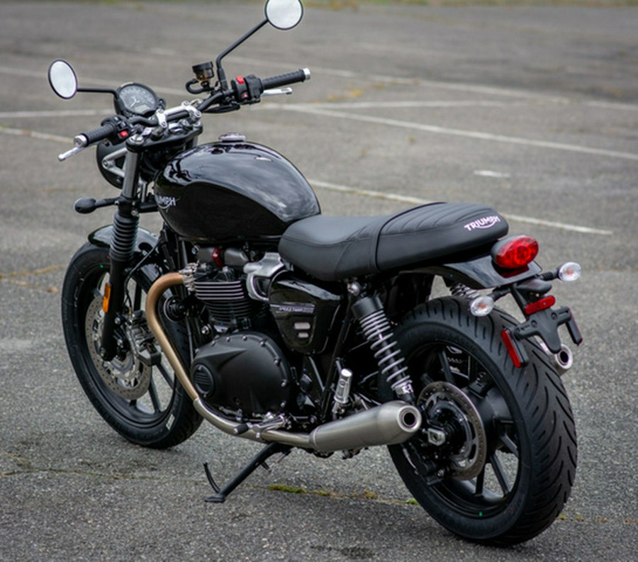 2023 Triumph Speed Twin 900 Jet Black