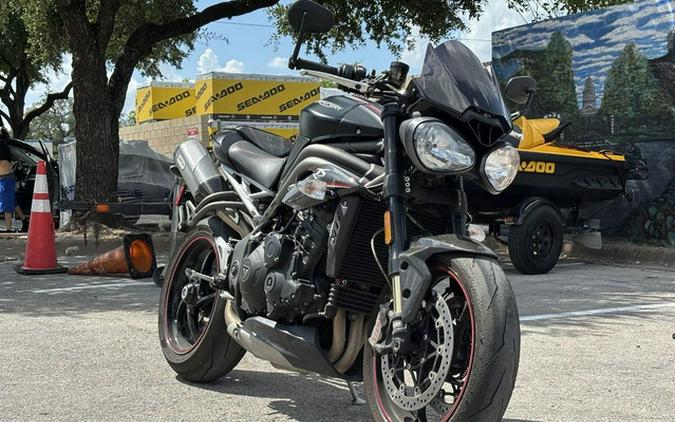 2019 Triumph Street Triple RS Matt Jet Black RS