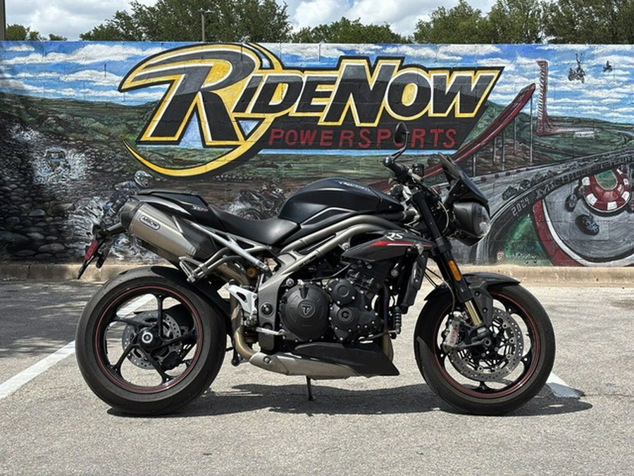 2019 Triumph Street Triple RS Matt Jet Black RS