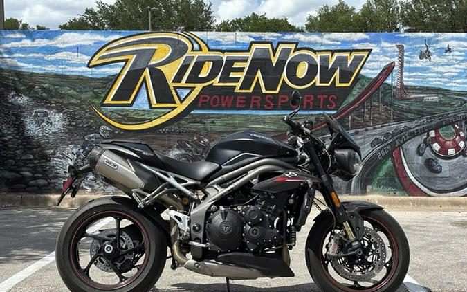 2019 Triumph Street Triple RS Matt Jet Black RS
