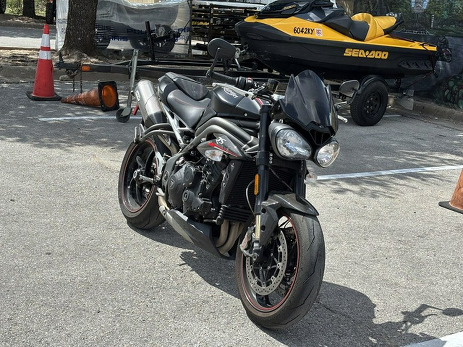 2019 Triumph Street Triple RS Matt Jet Black RS