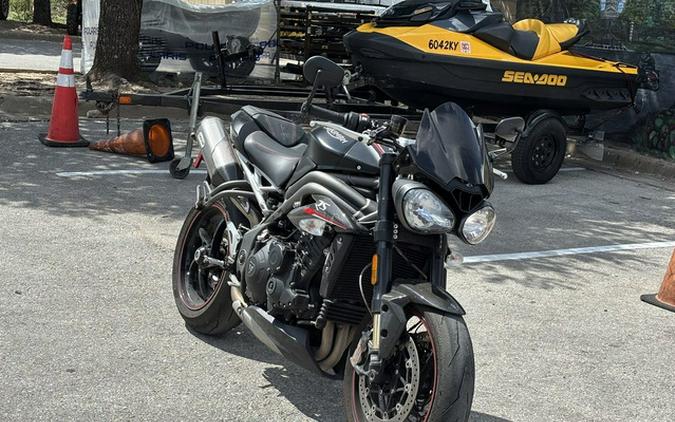 2019 Triumph Street Triple RS Matt Jet Black RS