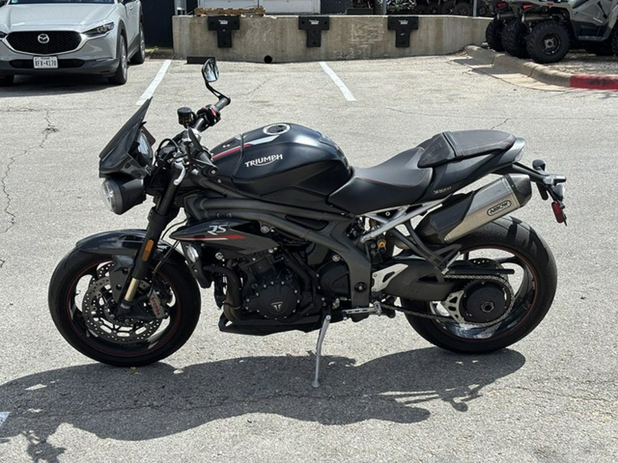 2019 Triumph Street Triple RS Matt Jet Black RS